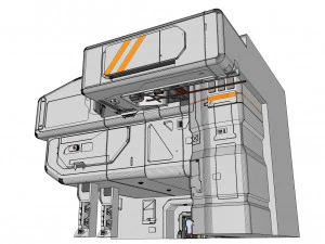 elemento architettonico 9 Modello 3D