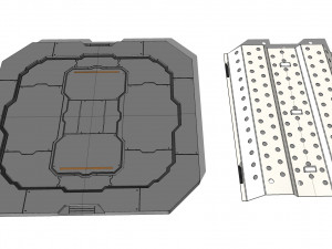 Sci-fi architecture kitbash 21 3D मॉडल