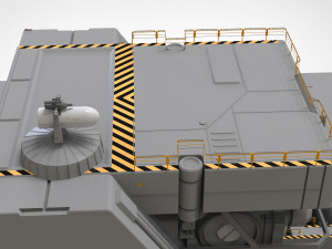Sci-fi architectural element 1 3D Model