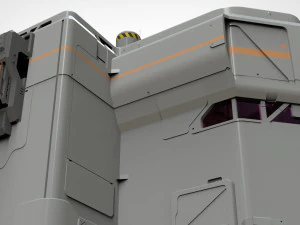 Sci-fi architectural element 8 3D Model
