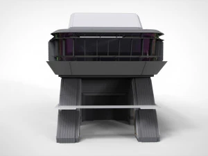 Sci-fi architecture 3 3D Model