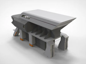 Sci-fi architecture 3 3D Model