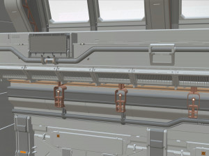 Sci fi modular environment 5 Modelo 3D