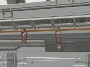 Sci fi modular environment 5 Modelo 3D