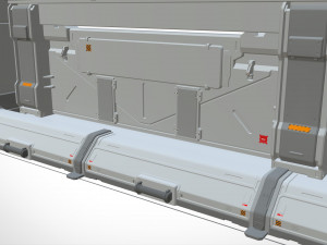 Sci fi modular environment 5 Modelo 3D