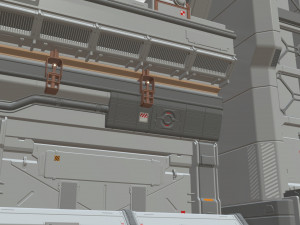 Sci fi modular environment 5 Modelo 3D