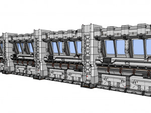 Sci fi modular environment 5 Modelo 3D