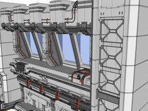 Sci fi modular environment 5 Modelo 3D