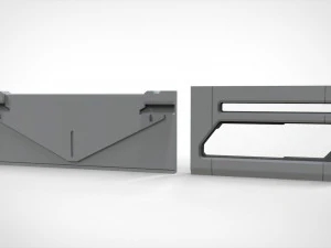 Sci-fi architecture elements collection 23 3D Model