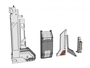 Sci-fi architecture elements collection 23 3D Model