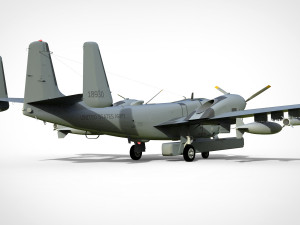 Grumman ov-1d mohawk Modelo 3D