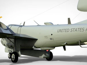 Grumman ov-1d mohawk 3D Model
