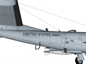 Grumman ov-1d mohawk 3D Model