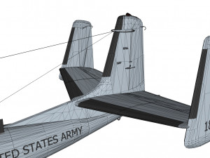 Grumman ov-1d mohawk Modelo 3D