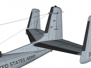 Grumman ov-1d mohawk 3D Model