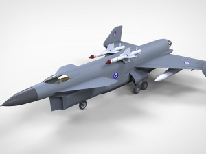 Avro 559 3D मॉडल