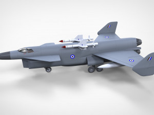 Avro 559 3D मॉडल