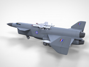 Avro 559 3D मॉडल