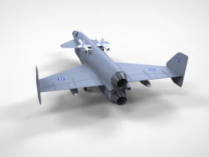 Avro 559 3D Model