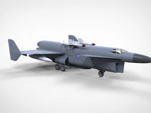 Avro 559 3D Model