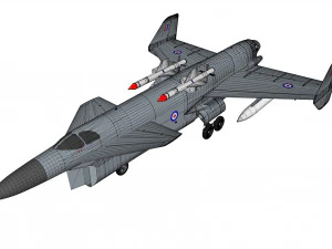 Avro 559 3D Model