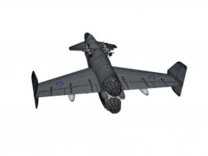 Avro 559 3D Model
