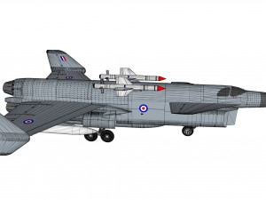 Avro 559 3D मॉडल