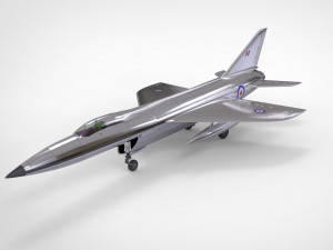 Hawker siddeley p1121 3D मॉडल