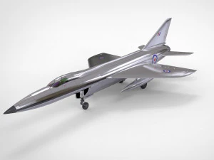Hawker siddeley p1121 3D Model