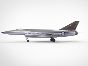 Hawker siddeley p1121 3D मॉडल
