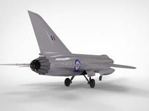 Hawker siddeley p1121 3D मॉडल