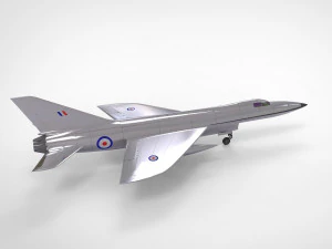 Hawker siddeley p1121 3D Model