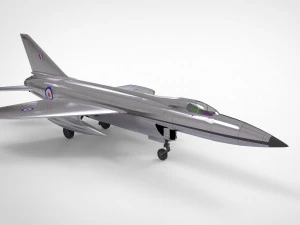 Hawker siddeley p1121 3D Model