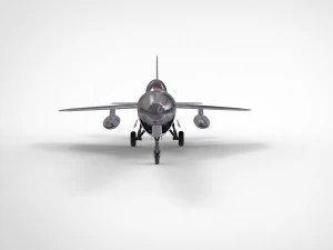 Hawker siddeley p1121 3D Model