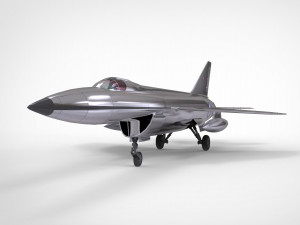 Hawker siddeley p1121 3D मॉडल