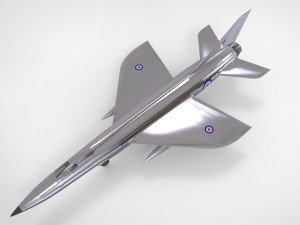 Hawker siddeley p1121 3D मॉडल