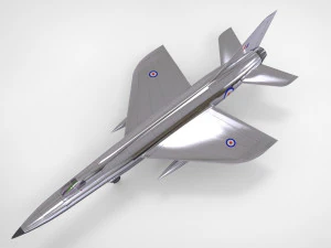 Hawker siddeley p1121 3D Model