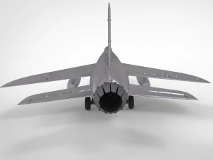 Hawker siddeley p1121 3D Model