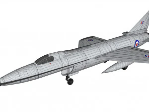 Hawker siddeley p1121 3D Model