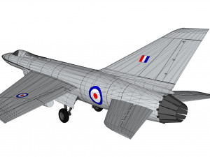 Hawker siddeley p1121 3D मॉडल