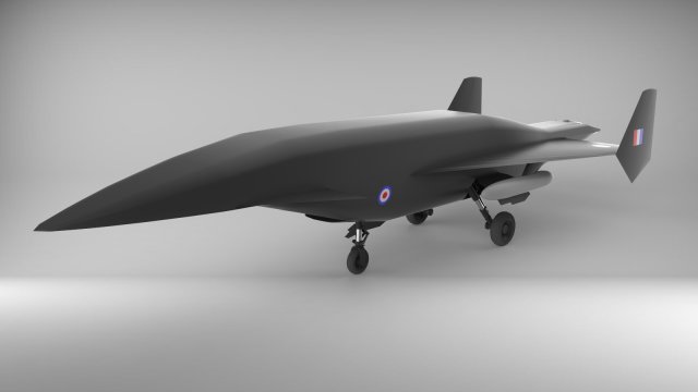 Hawker siddeley type 1019e2 3D मॉडल .c4d .max .obj .3ds .fbx .stl .blend 