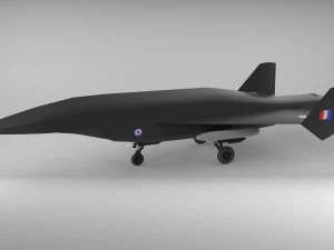 Hawker siddeley type 1019e2 3D Model