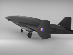 Hawker siddeley type 1019e2 3D मॉडल