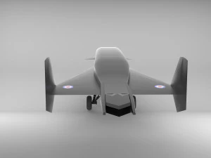 Hawker siddeley type 1019e2 3D Model