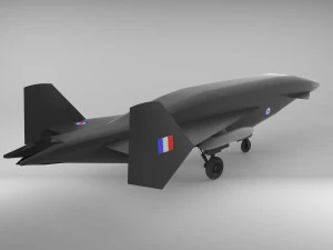 Hawker siddeley type 1019e2 3D Model