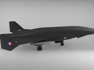 Hawker siddeley type 1019e2 3D मॉडल