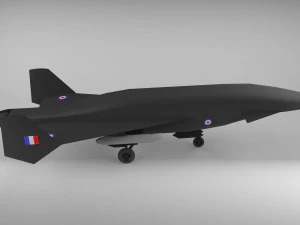 Hawker siddeley type 1019e2 3D Model
