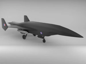 Hawker siddeley type 1019e2 3D Model