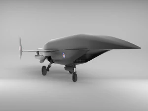 Hawker siddeley type 1019e2 3D Model