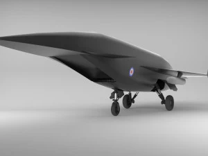 Hawker siddeley type 1019e2 3D Model